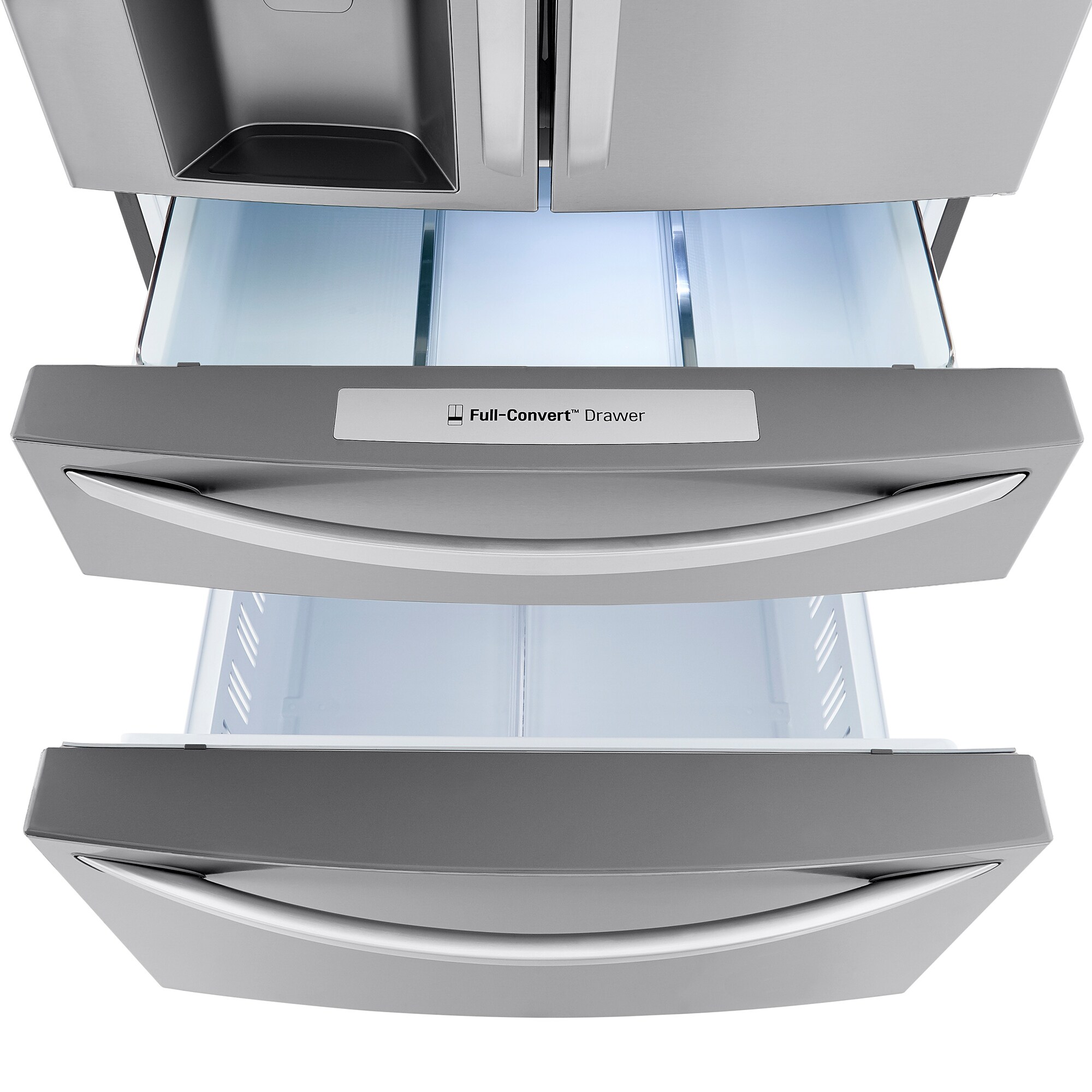 LG 36 in. 29.5 cu. ft. Smart 4-Door French Door Refrigerator with Ice & Water Dispenser - PrintProof Stainless Steel, PrintProof Stainless Steel, hires