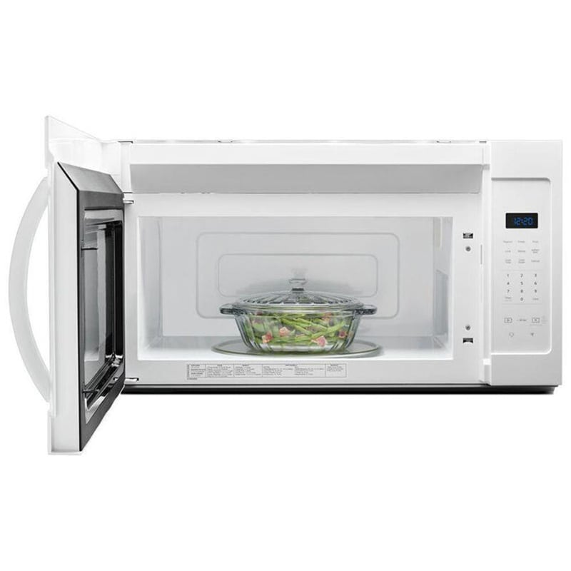 Whirlpool 30 in. 1.7 cu. ft. 1000W Over-the-Range Microwave with 300 CFM - White, White, hires