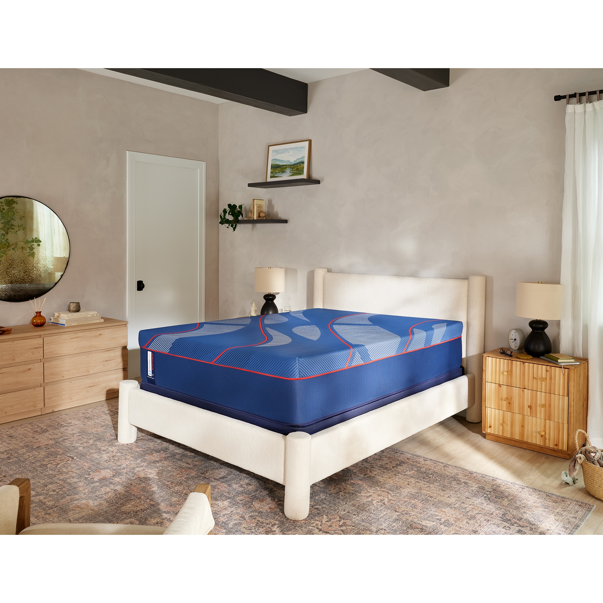 Sealy Brenham II Posturepedic Elite Plush Hybrid King Size Mattress, , hires