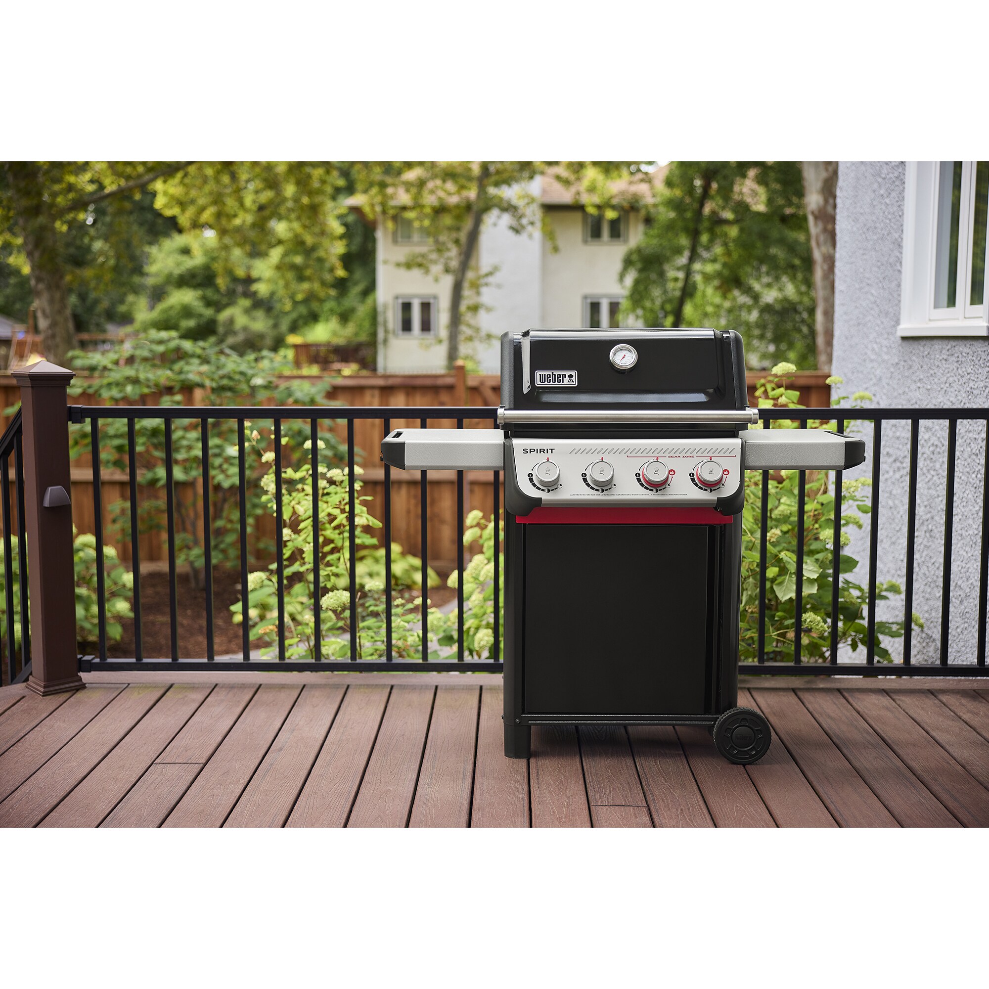 Weber Spirit E-425 4-Burner Natural Gas Grill with Snap Jet Ignition System & Sear Burner - Black, , hires