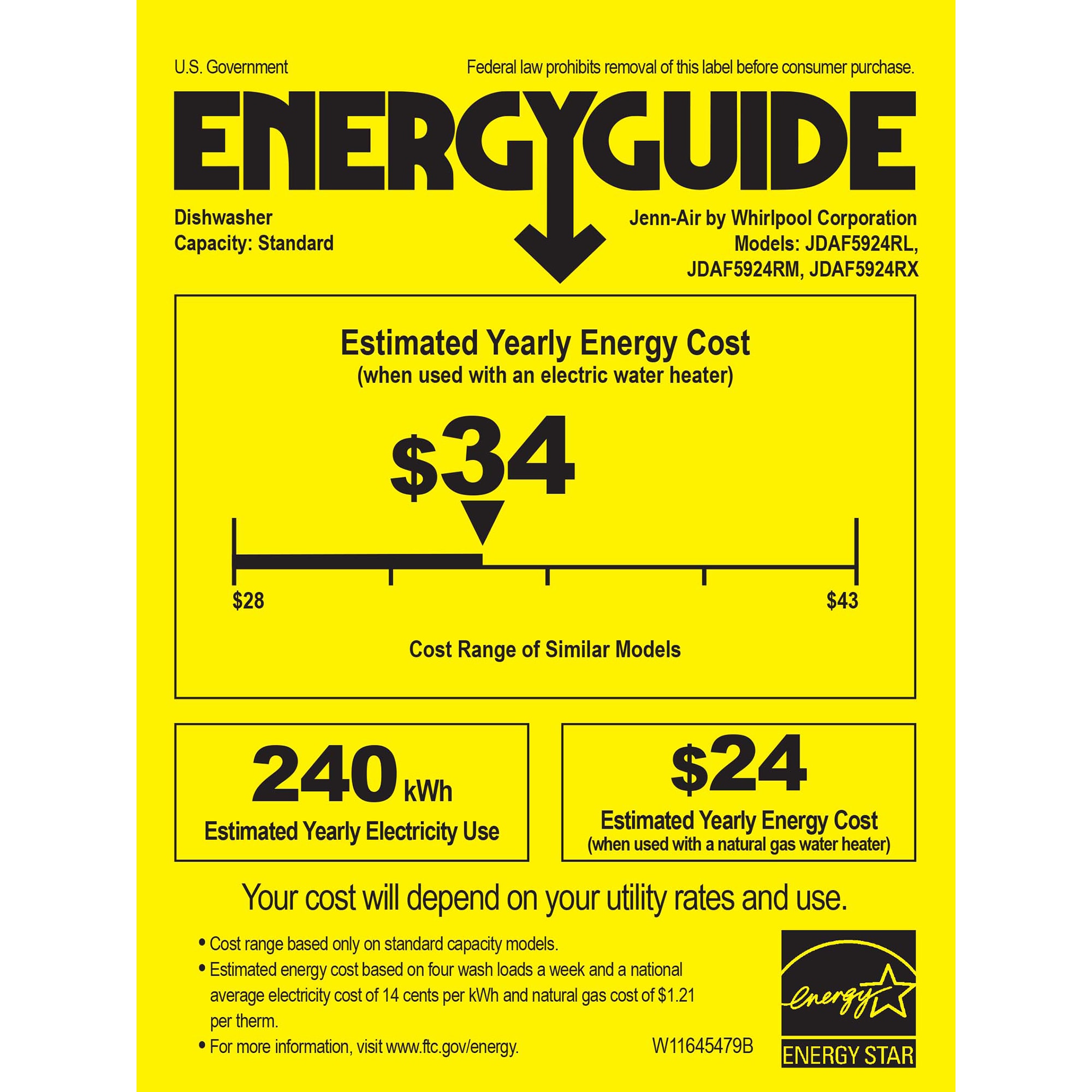 JennAir Noir 24 in. Top Control Flush-Mount Dishwasher with 38 dBa Sound Level & 3rd-Rack - Stainless Steel, , hires