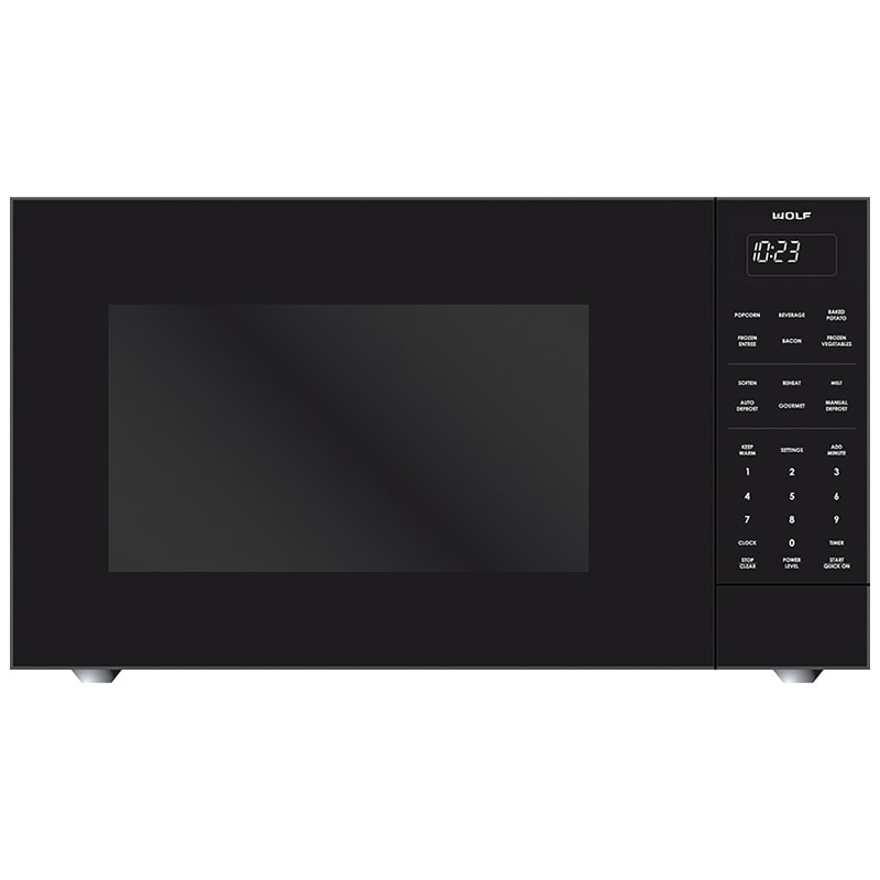 Wolf 24 in. 2.0 cu. ft. 1200W Countertop/Built-In (Convertible) Microwave with Sensor Cooking - Black, , hires