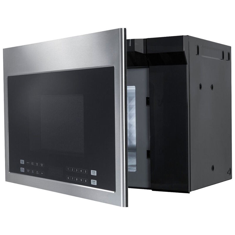 Haier 24 in. 1.4 cu. ft. 1000W Over-the-Range Microwave with 300 CFM & Sensor Cooking - Stainless Steel, , hires