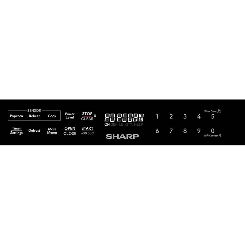 Sharp 24 in. 1.2 cu. ft. 950W Smart Drawer Microwave with Sensor Cooking - Stainless Steel, , hires