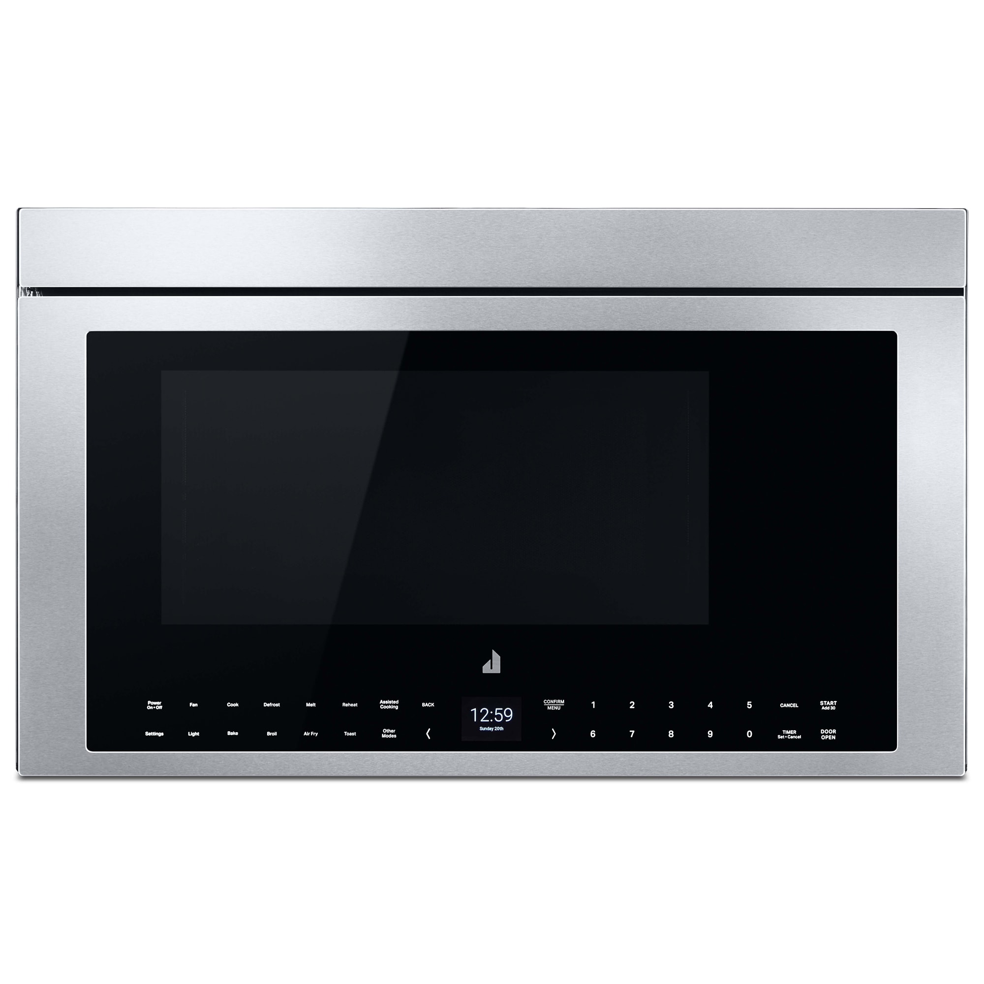 JennAir 30 in. 1.1 cu. ft. 950W Smart Over-the-Range Microwave with 400 CFM, Convection & Sensor Cooking - Stainless Steel, , hires