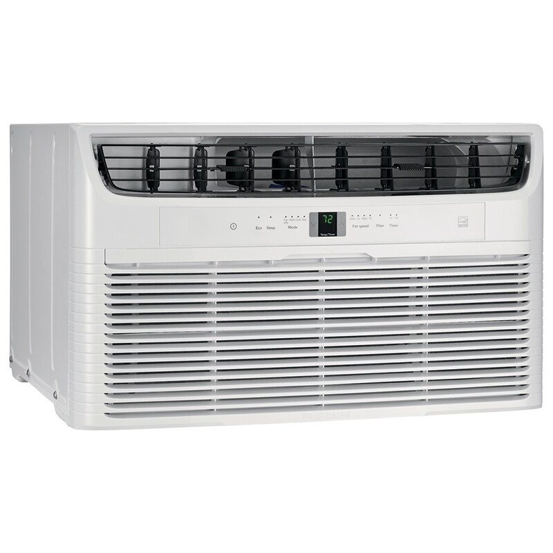 Frigidaire 8,000 BTU 115V Heat/Cool Through-the-Wall Air Conditioner with 3 Fan Speeds, Sleep Mode & Remote Control - White, , hires