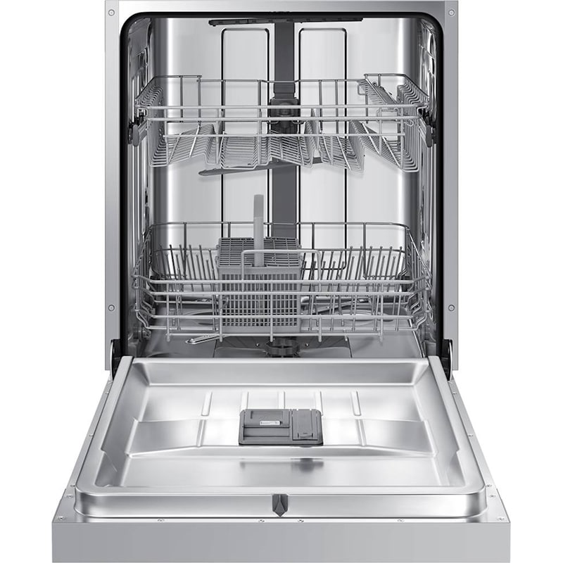 Samsung 24 in. Front Control Dishwasher with 52 dBa Sound Level & Pocket - Stainless Steel, , hires