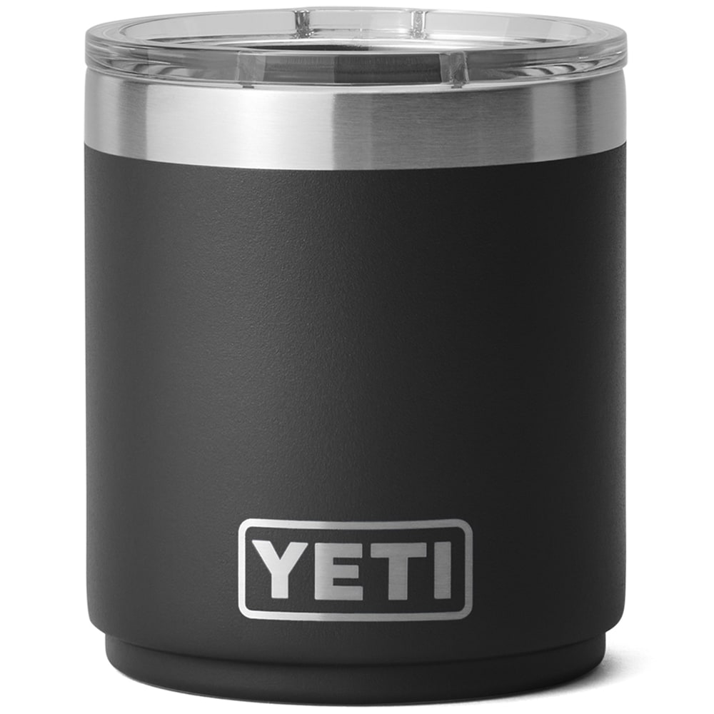 YETI Rambler 10 oz Lowball 2.0 with Magslider Lid - Black, Yeti-Black, hires