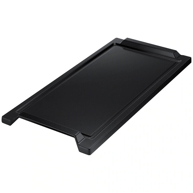 Samsung 30 in. 6 cu. ft. Smart Air Fry Standard Convection Gas Range with 5 Sealed Burners & Griddle - Black Stainless, Black Stainless, hires