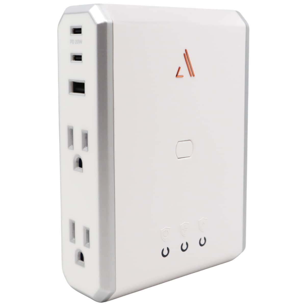 Austere V Series Appliance Power 4-Outlet with USB+PD20, , hires