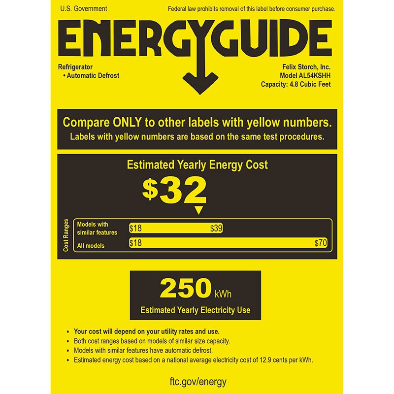 Summit 24 in. 4.8 cu. ft. Left-Hinged Undercounter Refrigerator - Black Stainless, , hires