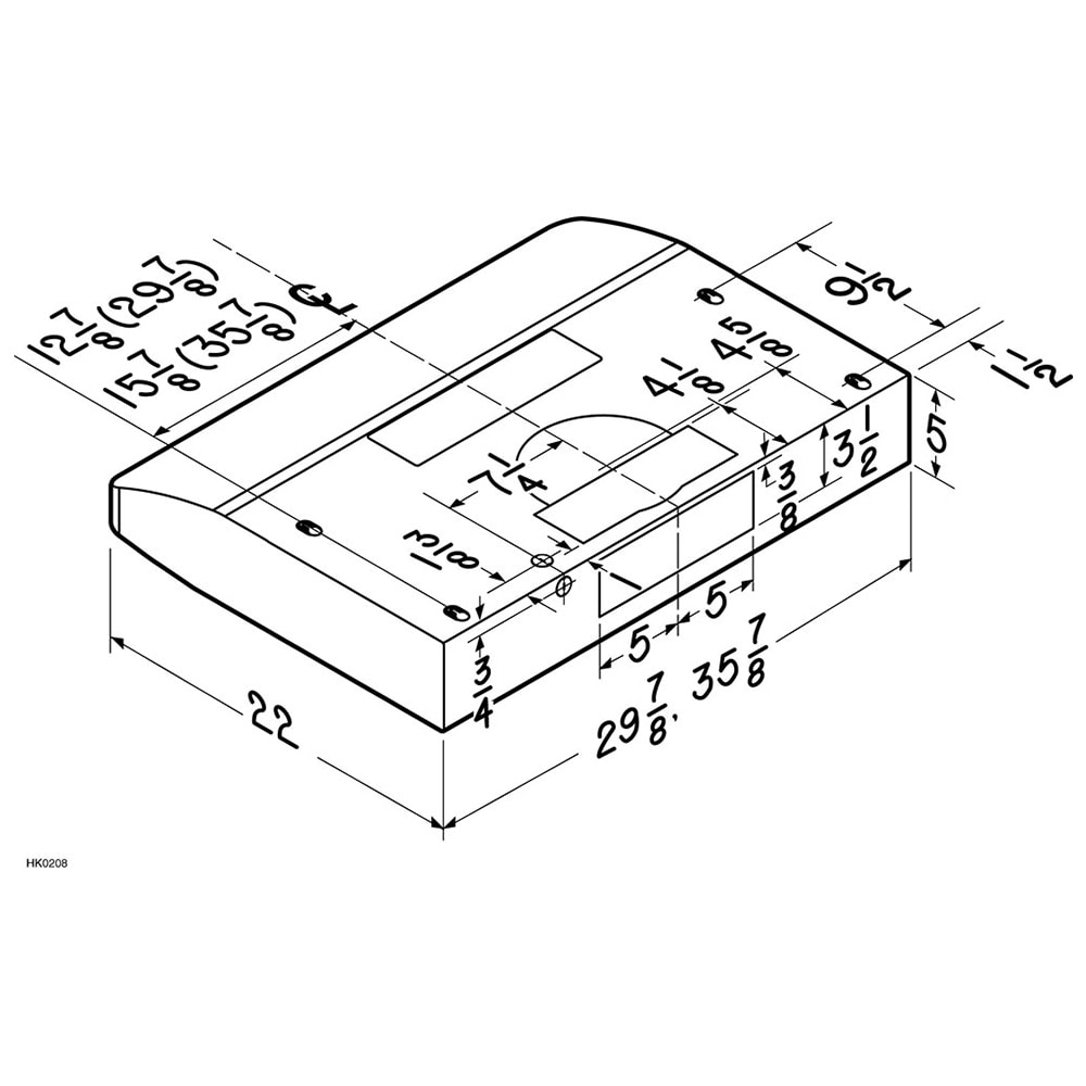 Broan Elite Alta 2 Series 36 in. Convertible Standard Style Range Hood with 375 CFM, 3 Fan Speeds & 2 LED Lights - Black Stainless, , hires
