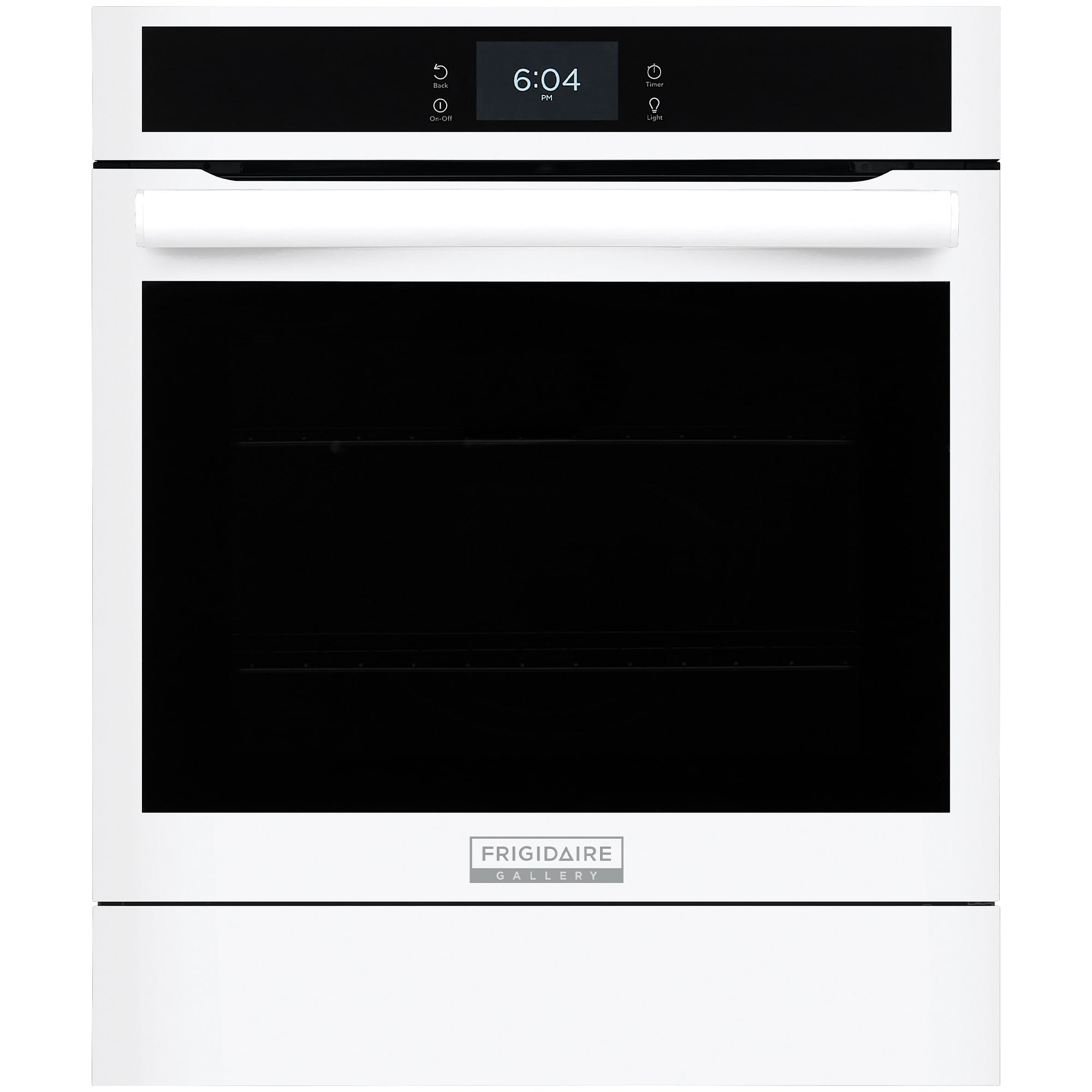 Frigidaire Gallery 24 in. 2.8 cu. ft. Steam Electric Single Wall Oven with True European Convection - White, White, hires