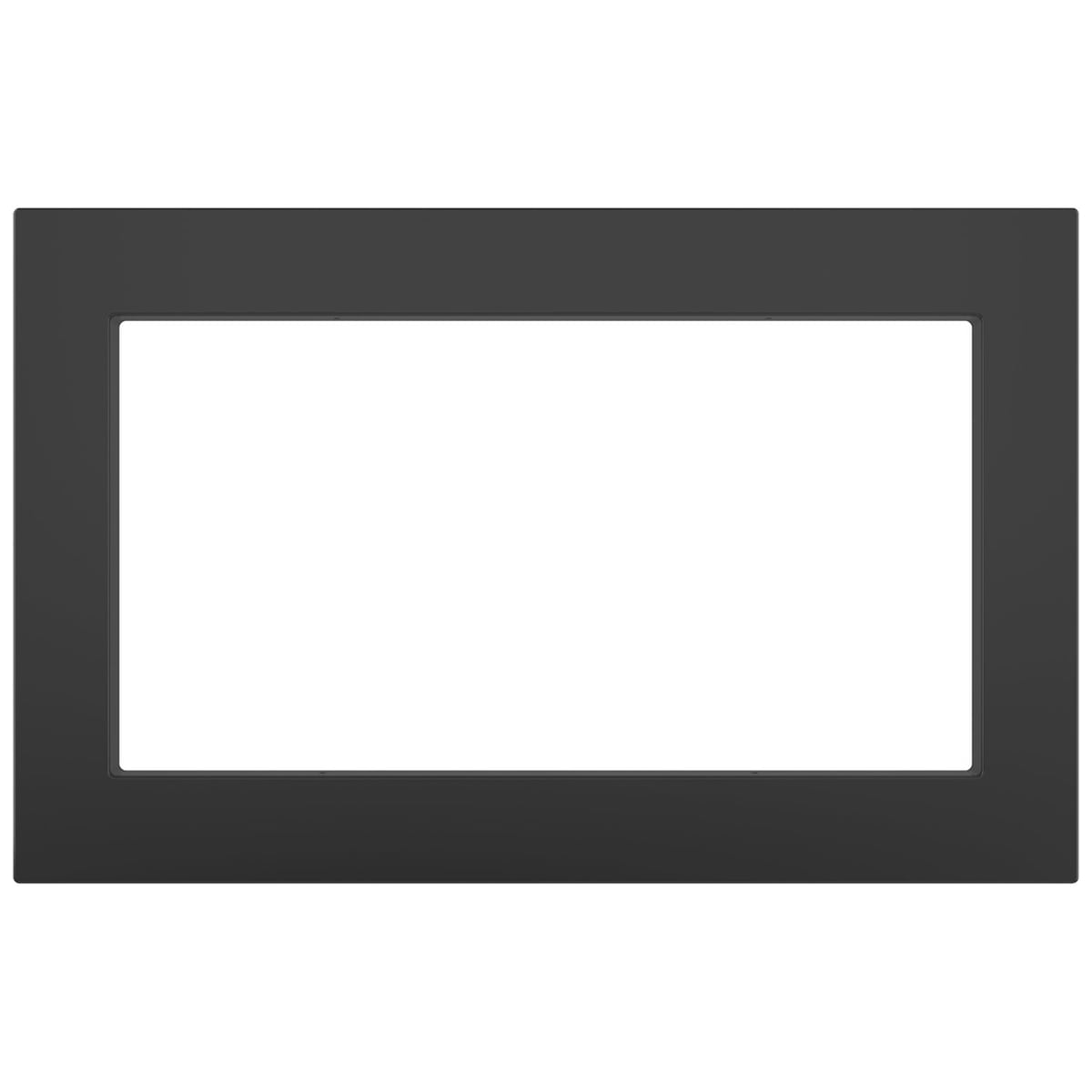 GE 30 in. Built-In Trim Kit for Over the Range Microwaves - Black, , hires
