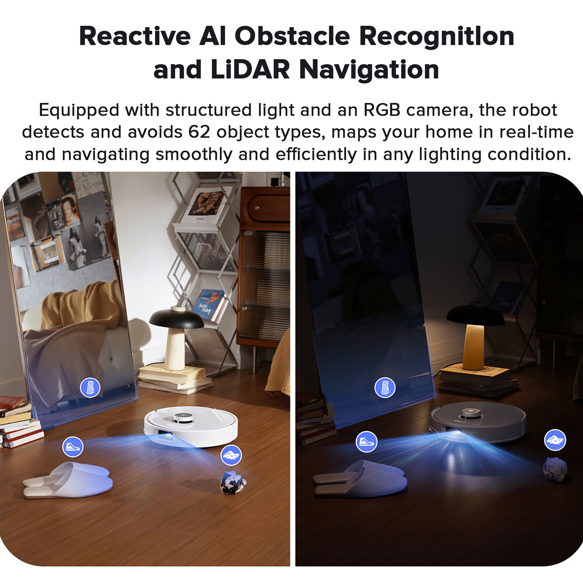 Roborock Qrevo Curv Wi-Fi Connected Auto-Empty Pet Robotic Vacuum/Mop Combo with Voice Control, , hires