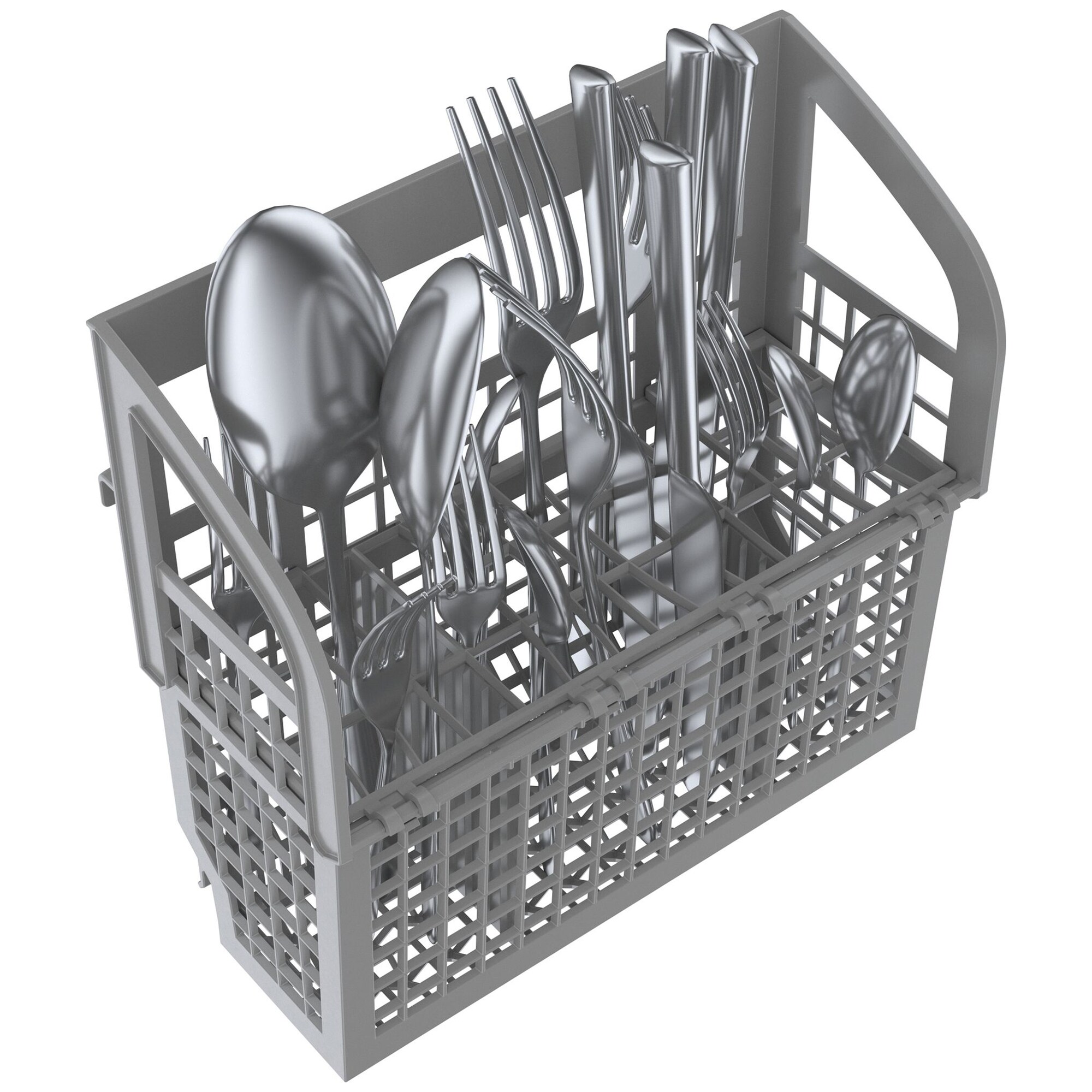 Bosch 800 Series 24 in. Top Control Smart Dishwasher with 42 dBa Sound Level, 3rd-Rack & CrystalDry - Stainless Steel, Stainless Steel, hires