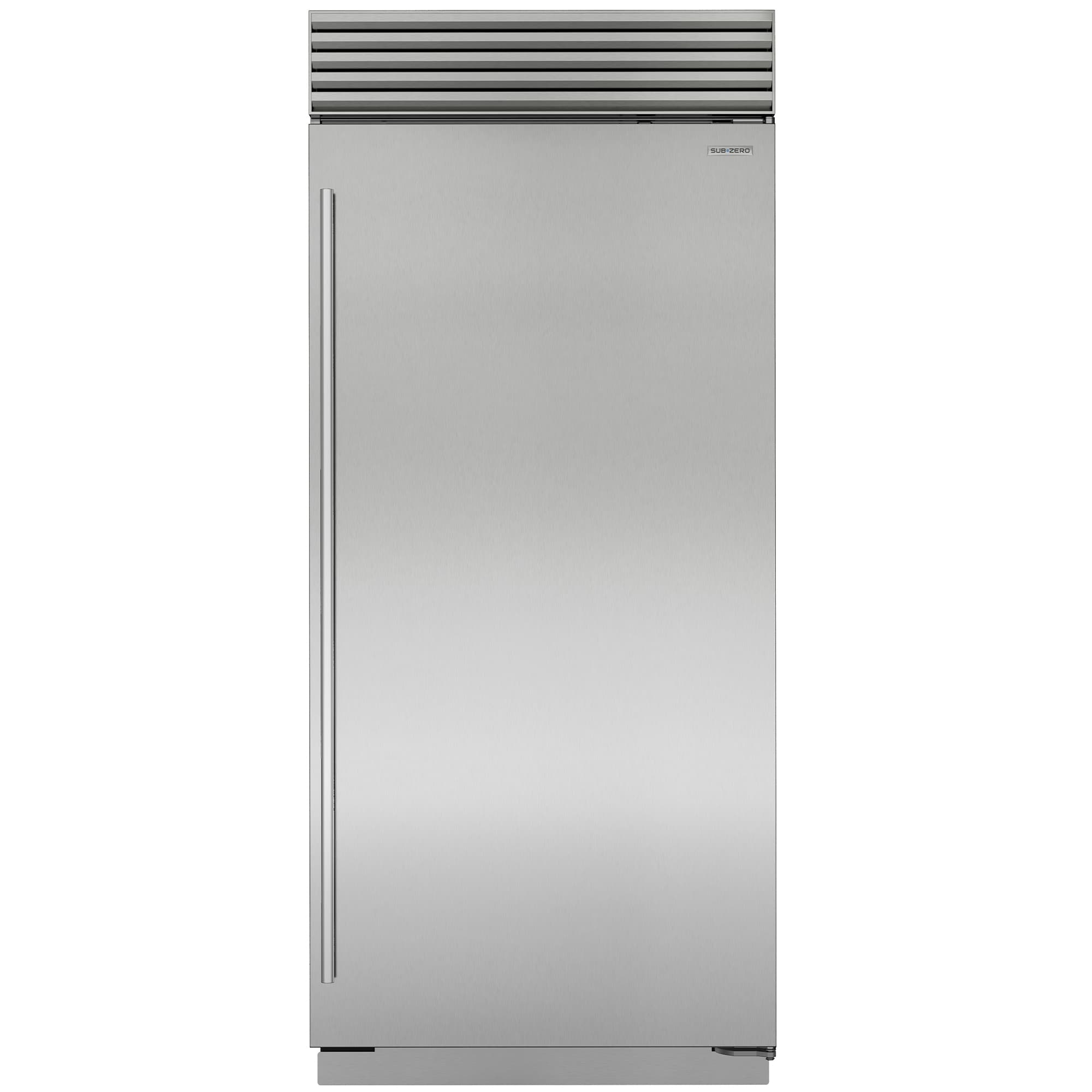Sub-Zero 36 in. 20.6 cu. ft. Built-in Smart Triple-Drawers Upright Freezer with Ice-Maker & Adjustable Shelves - Stainless Steel, , hires