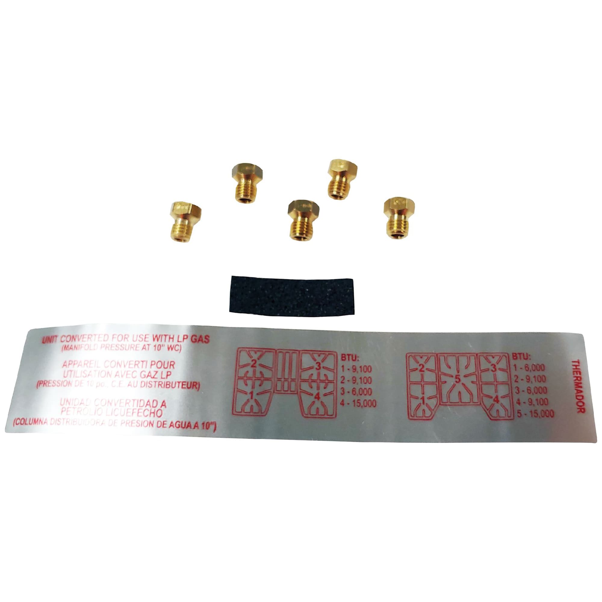 Thermador Pedestal Star Burner Series LP Conversion Kit for Cooktop P