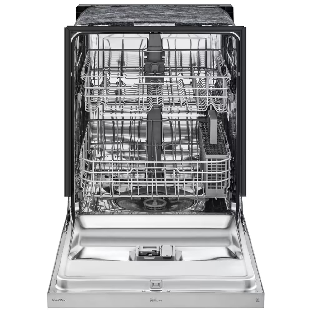 LG 24 in. Front Control Dishwasher with 50 dBa Sound Level, Dynamic Dry & Pocket - Stainless Steel, , hires