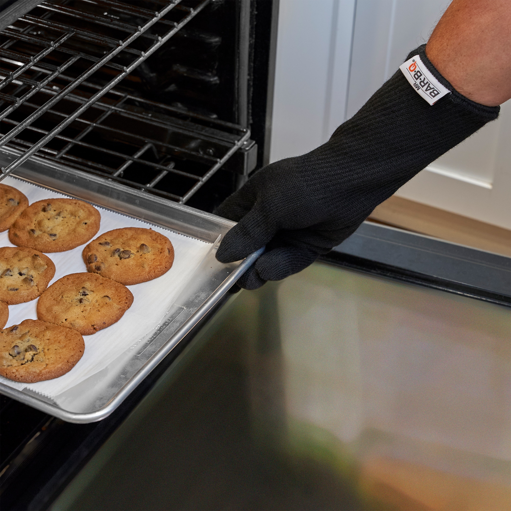 MR. BAR-B-Q Premium Extra Long Grilling Glove, , hires