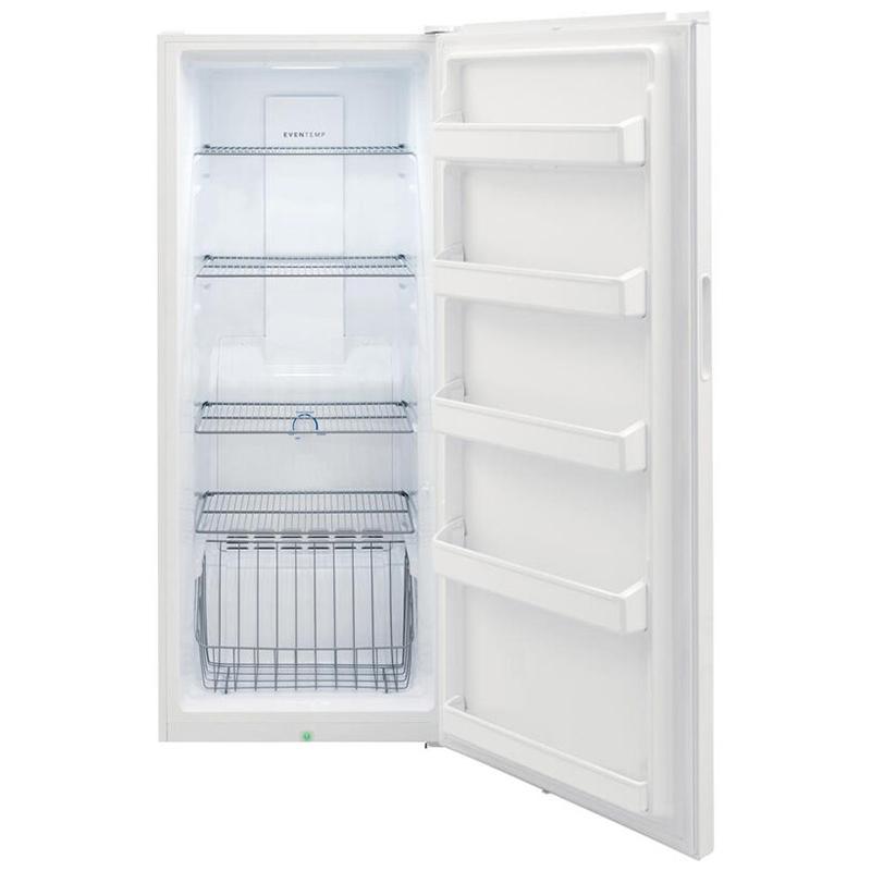 Frigidaire 28" 13.0 Cu. Ft. Upright Freezer with Adjustable Shelves White P.C. Richard & Son