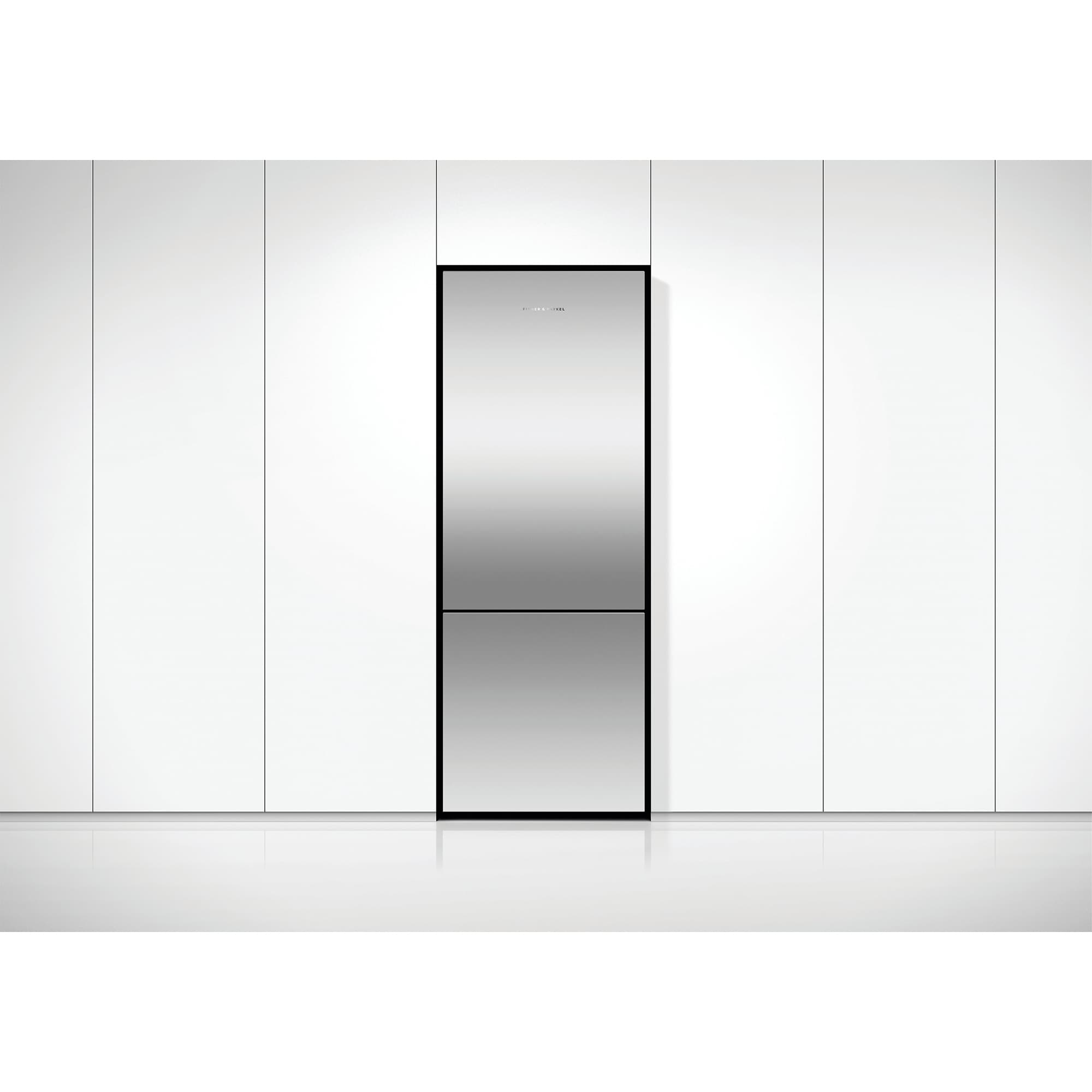 Fisher & Paykel Series 5 25 in. 13.5 cu. ft. Smart Counter Depth Bottom Freezer Refrigerator - Stainless Steel, , hires