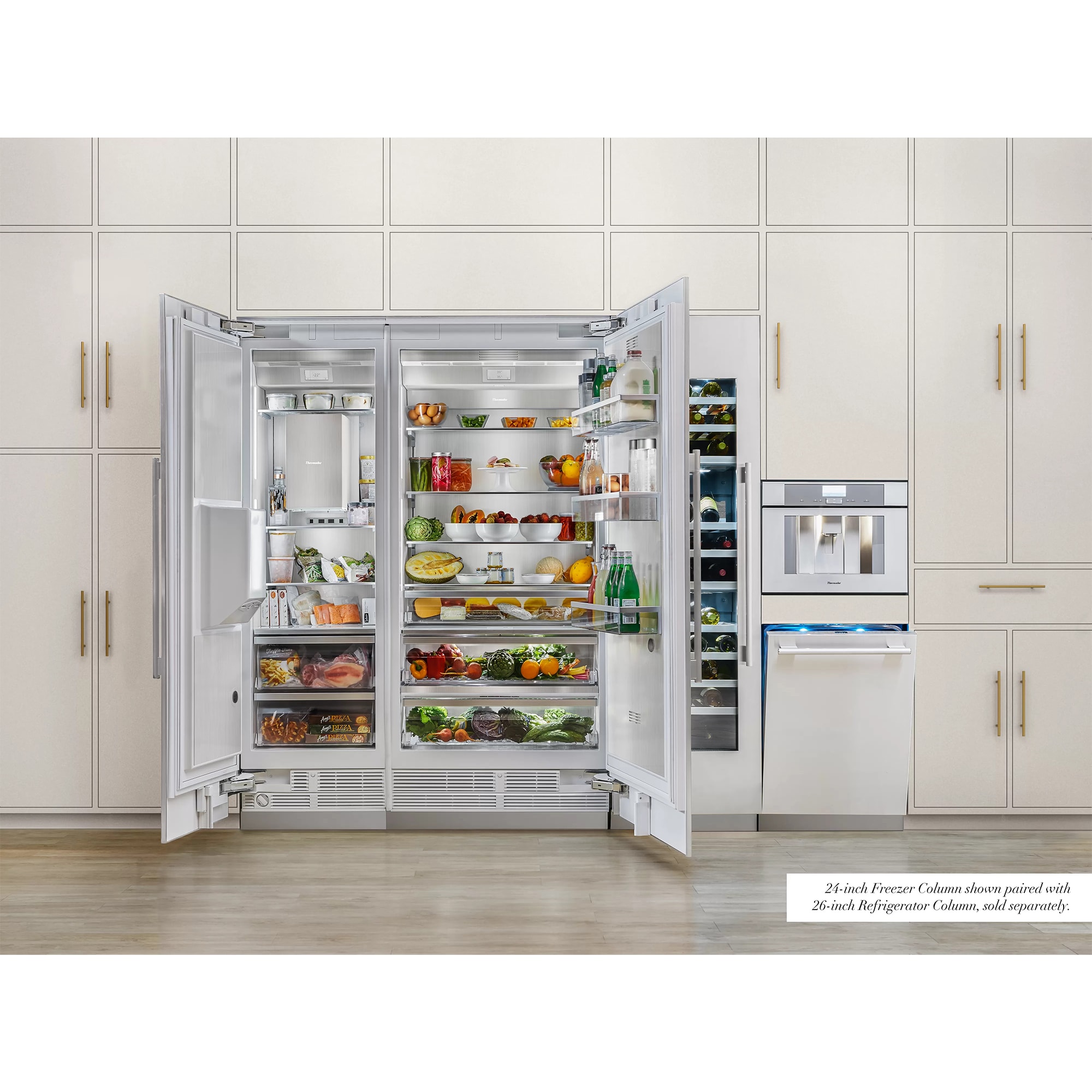 Thermador 30 in. 16.8 cu.ft. Built-In Smart Counter Depth Freeezerless Refrigerator - Custom Panel Ready, , hires