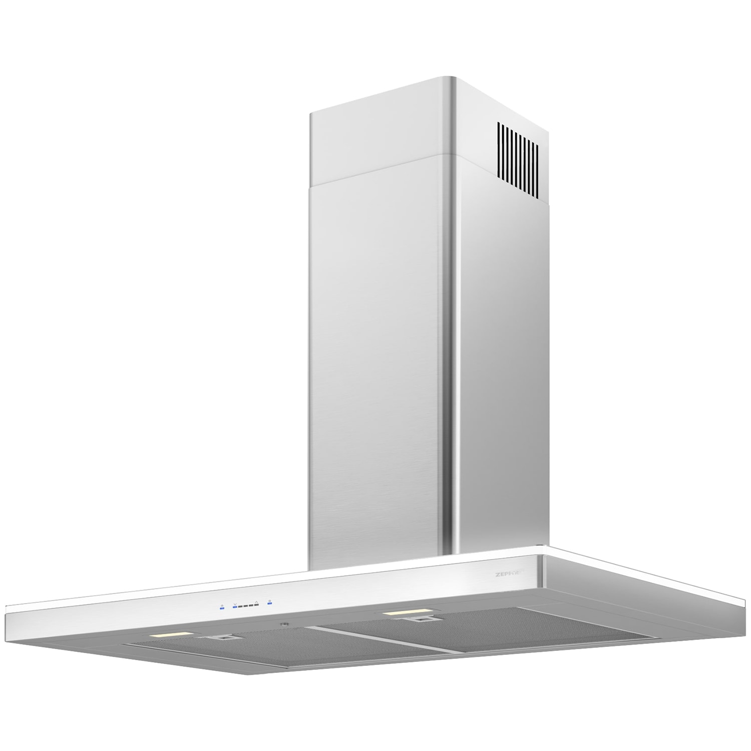 Zephyr Luce Series 30 in. Convertible Chimney Style Range Hood with 600 CFM, 5 Fan Speeds & 2 LED Lights - Stainless Steel, , hires