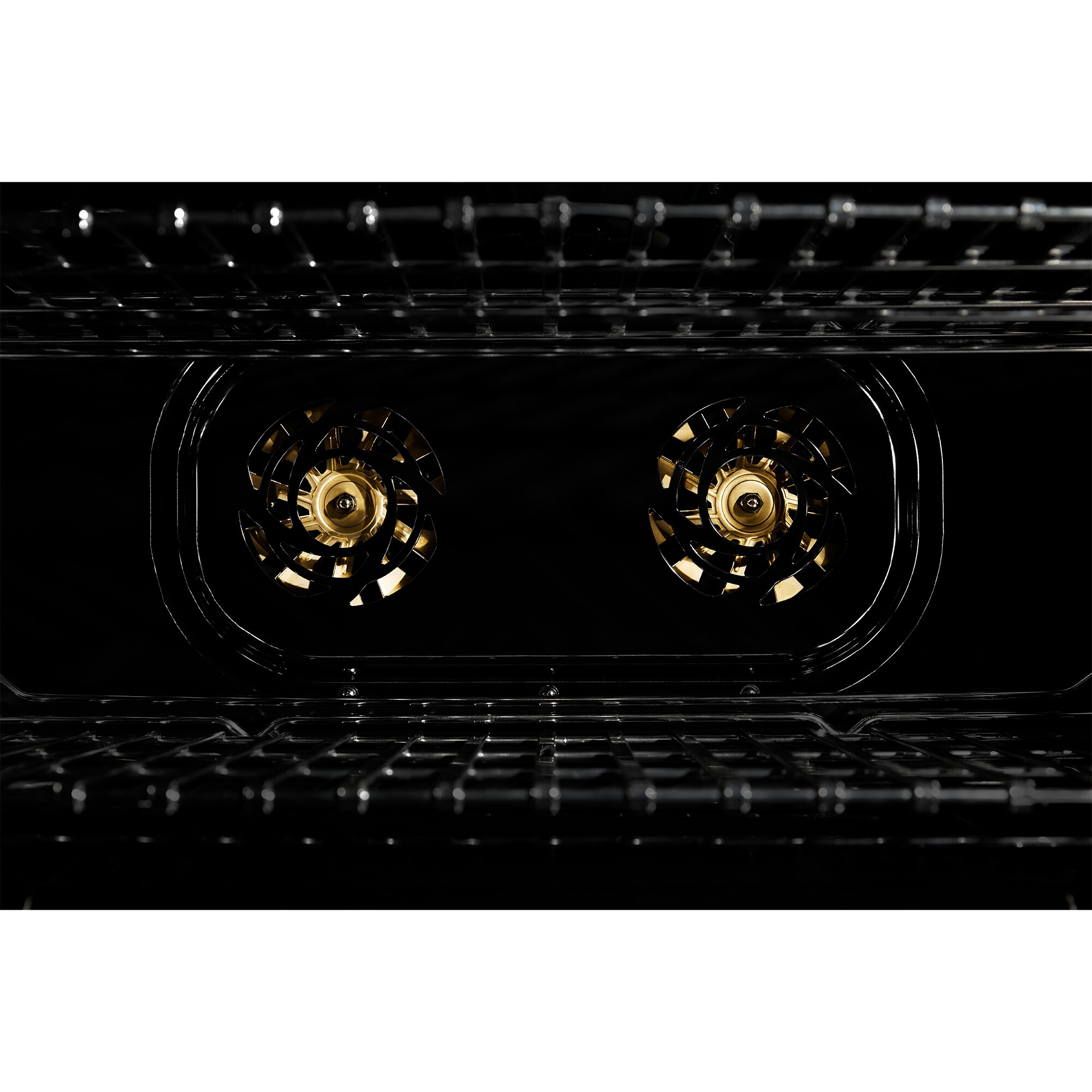 JennAir Noir Series 36 in. 5.1 cu. ft. Smart True European Convection Dual Fuel Range with 4 Sealed Burners & Griddle - Stainless Steel, , hires