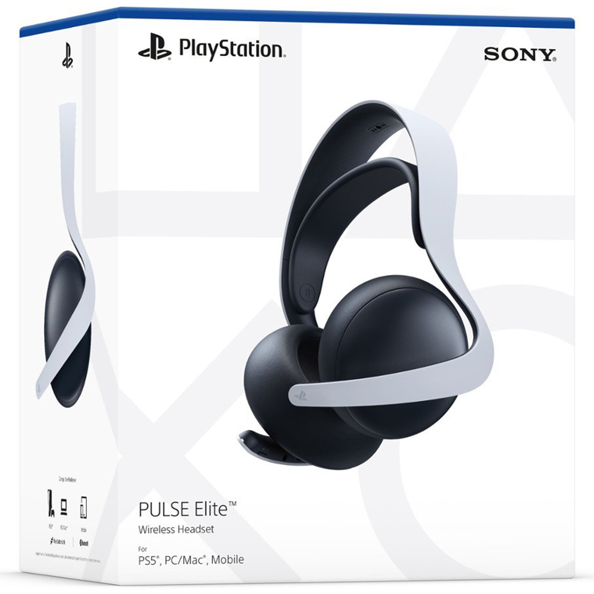 Sony PULSE Elite Wireless Headset for PS5 - White, White, hires