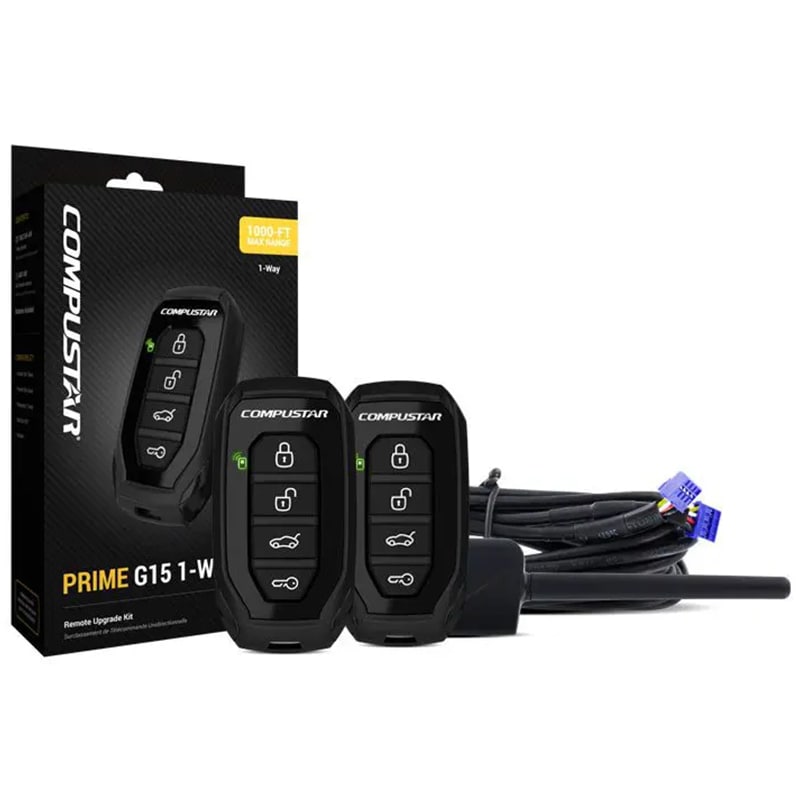 Compustar 1-Way (4) Button G15 AP Remote Kit, , hires