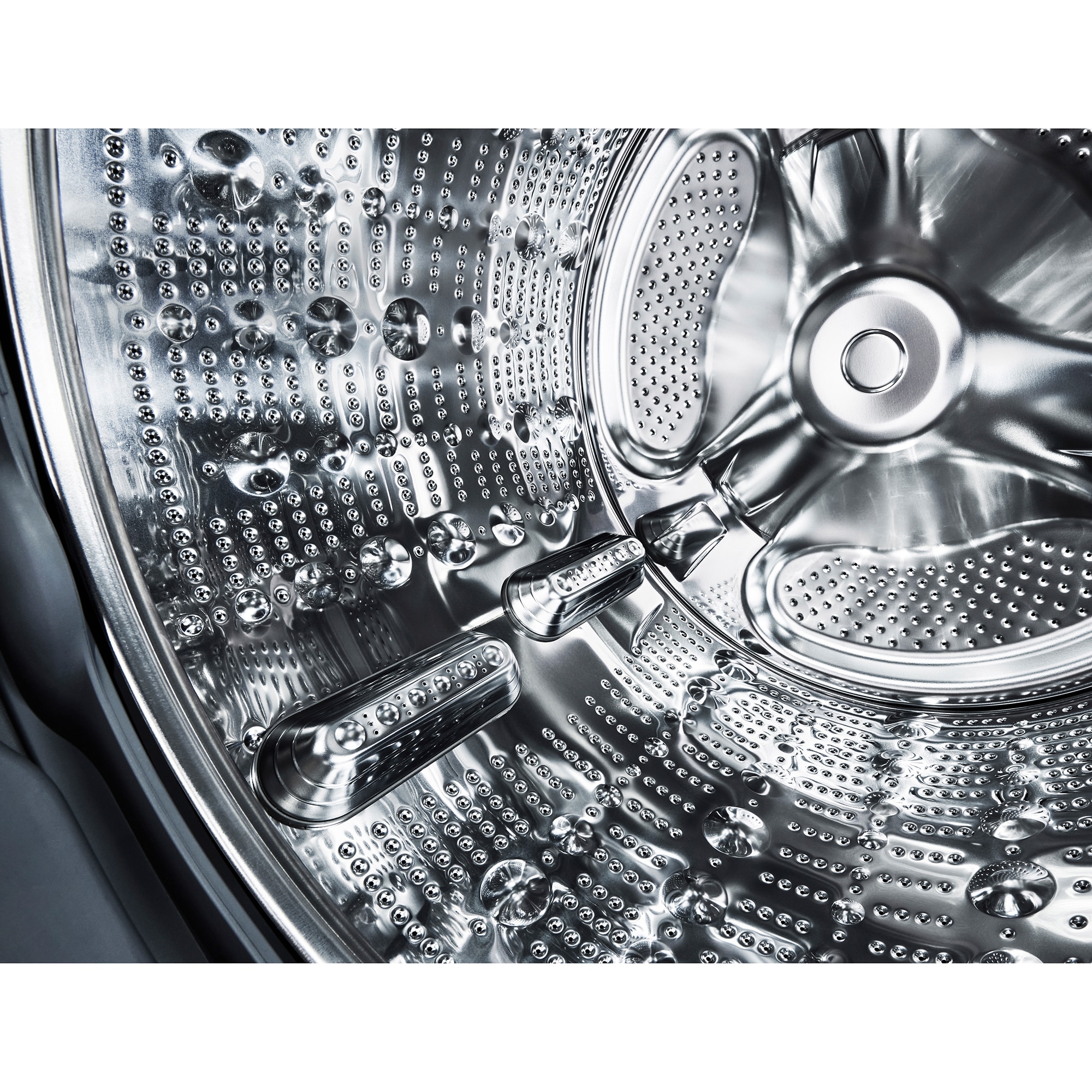 LG 27 in. 5.0 cu. ft. Smart Electric Front Load Ventless WashTower with Heat Pump, Center Control, AI Sensor Dry, Sanitize & Steam Cycle - Black Steel, , hires