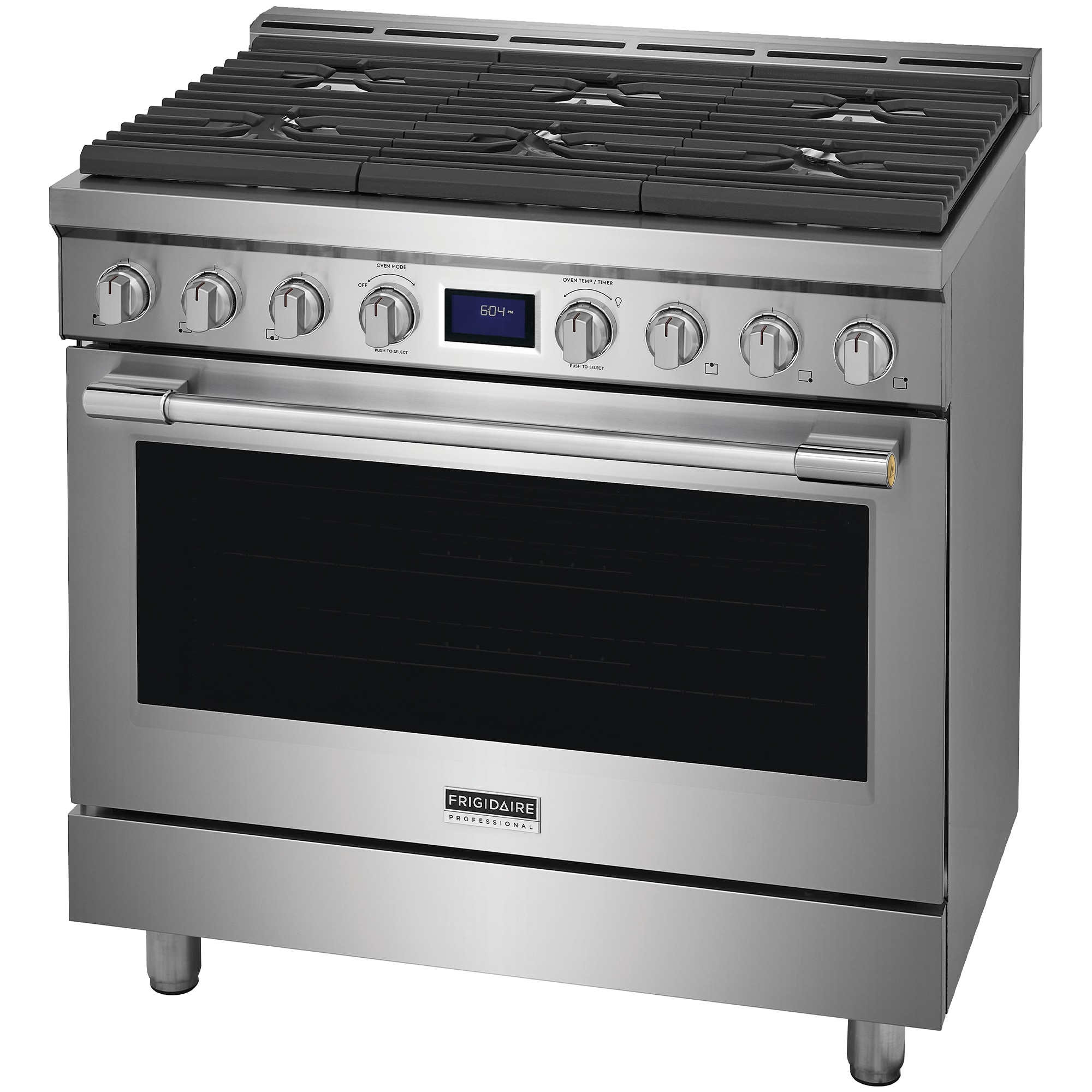 Frigidaire Professional 36 in. 4.4 cu. ft. True European Convection Gas Range with 6 Sealed Burners - Stainless Steel, , hires