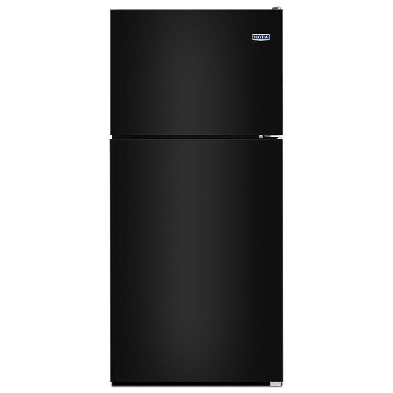Maytag 33 in. 20.5 cu. ft. Top Freezer Refrigerator - Black Ice, Black Ice, hires