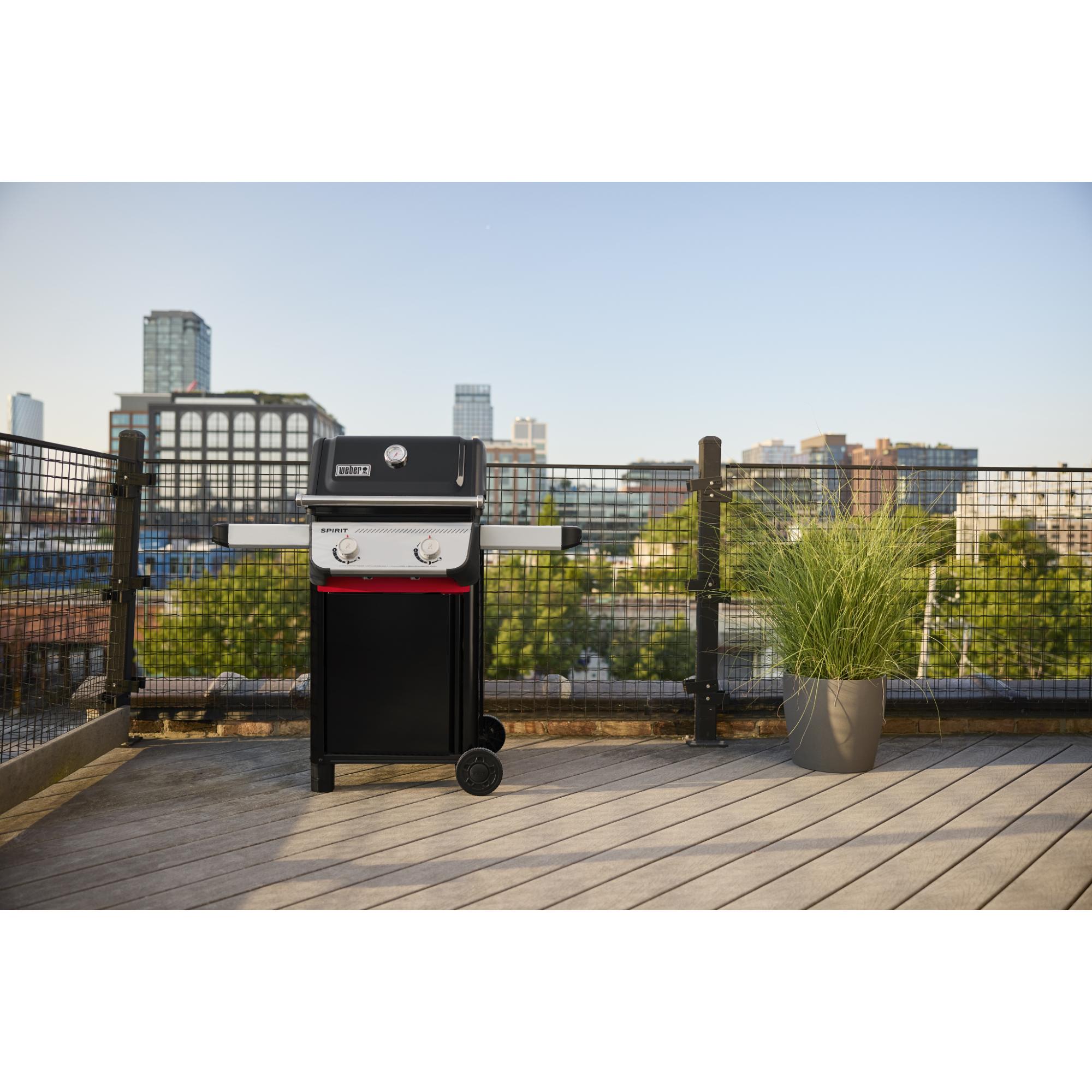 Weber Spirit E-210 2-Burner LP Gas Grill with Snap Jet Ignition System - Black, , hires