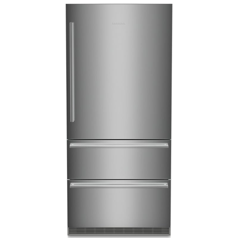Liebherr 36 in. 19.5 cu. ft. Counter Depth Bottom Freezer Refrigerator with Ice Maker - Stainless Steel, , hires
