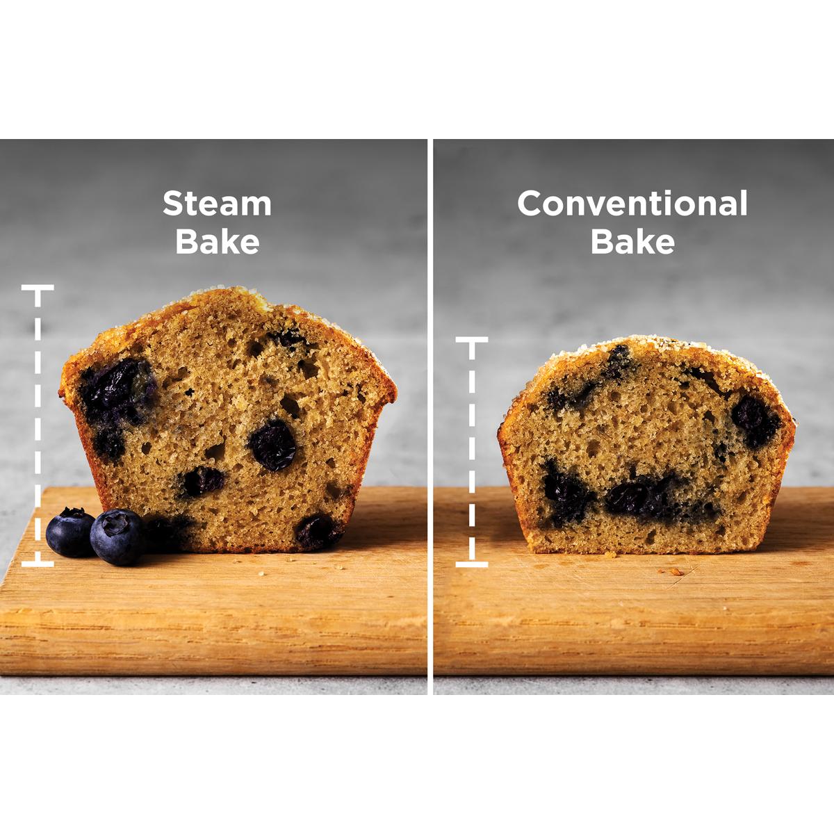 Frigidaire Gallery 30 in. 5.3 cu. ft. Smart Steam Electric Single Wall Oven with True European Convection - Stainless Steel, , hires