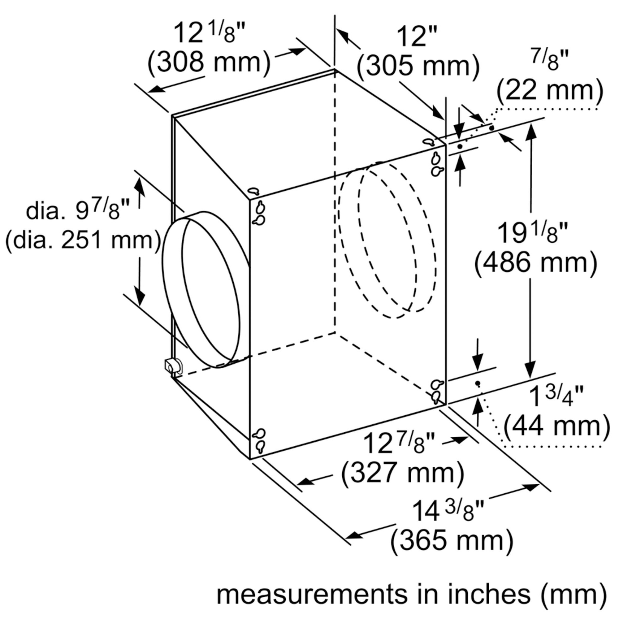 Thermador 1000 CFM Inline Blower for Range Hoods P.C. Richard & Son