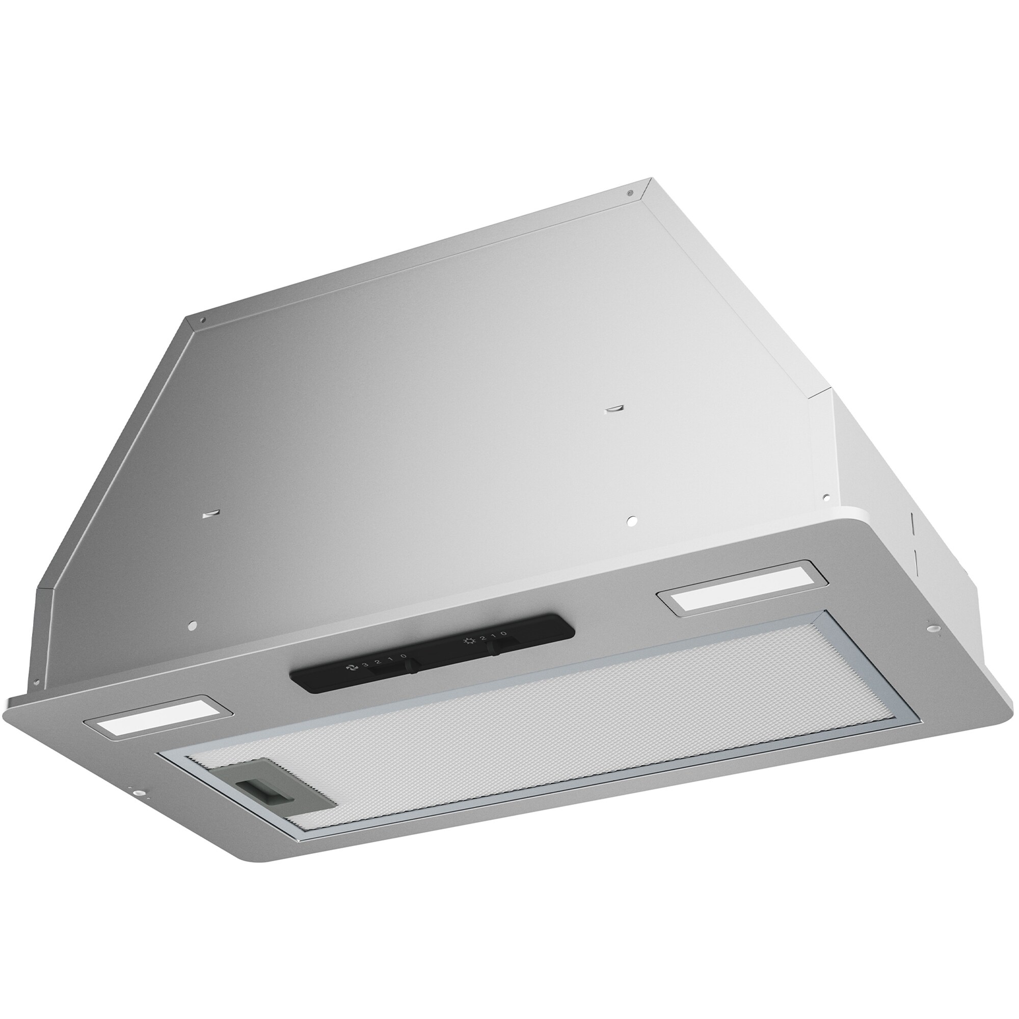 Zephyr 21 in. Convertible Standard Style Range Hood with 400 CFM, 3 Fan Speeds & 2 LED Lights - Stainless Steel, , hires
