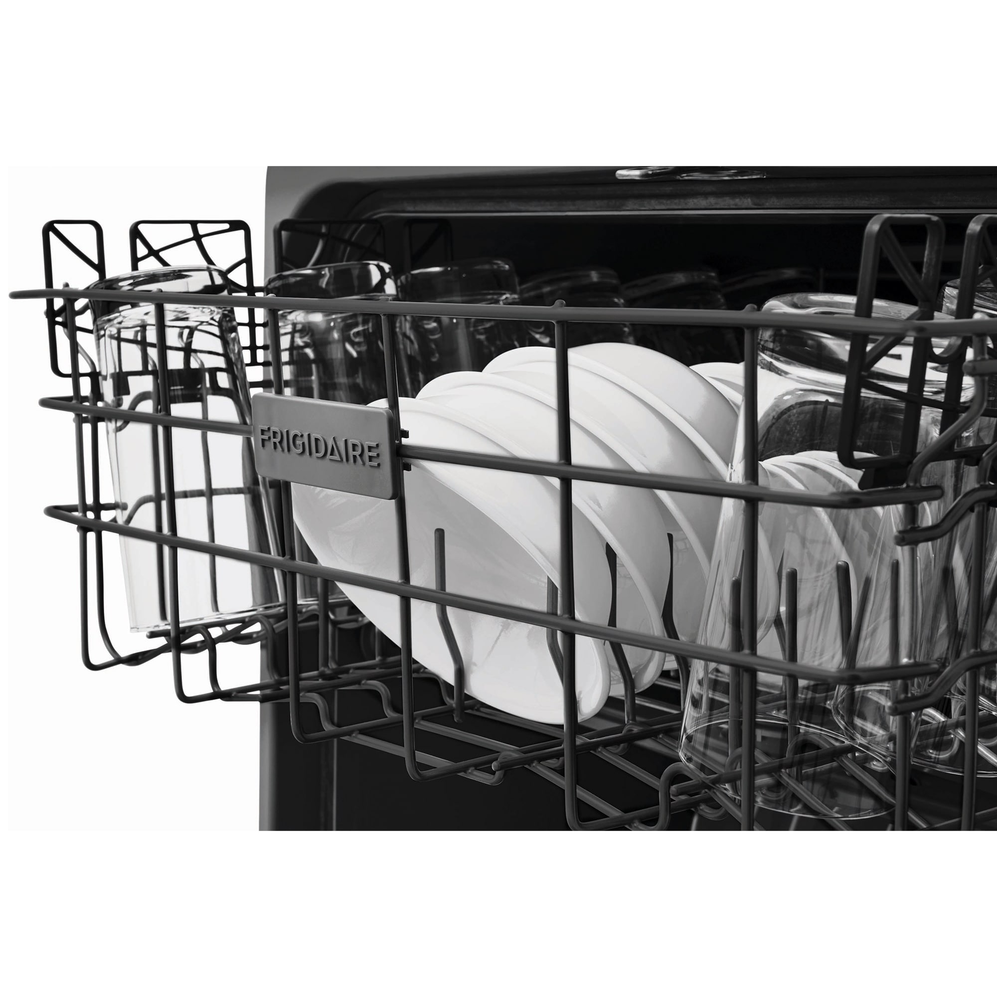 Frigidaire 24 in. Top Control Dishwasher with 52 dBa Sound Level & MaxDry - Black, Black, hires