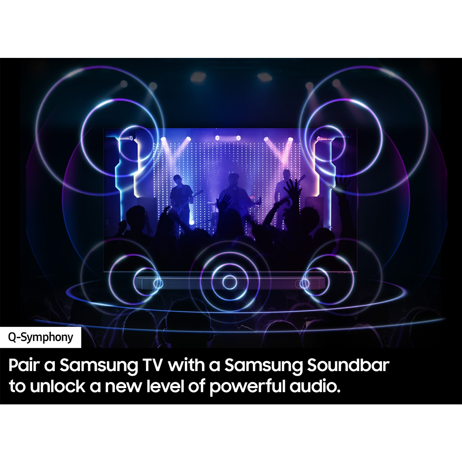 Samsung Q-Series 11.1.4 Channel Dolby Atmos Smart Sound Bar with Bluetooth & Wireless Subwoofer - Graphite Black, , hires