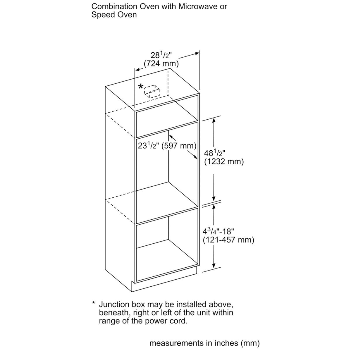 Thermador Professional Series 30 in. 6.1 cu. ft. Smart Electric Microwave/Wall Oven Combo with True European Convection - Stainless Steel, , hires