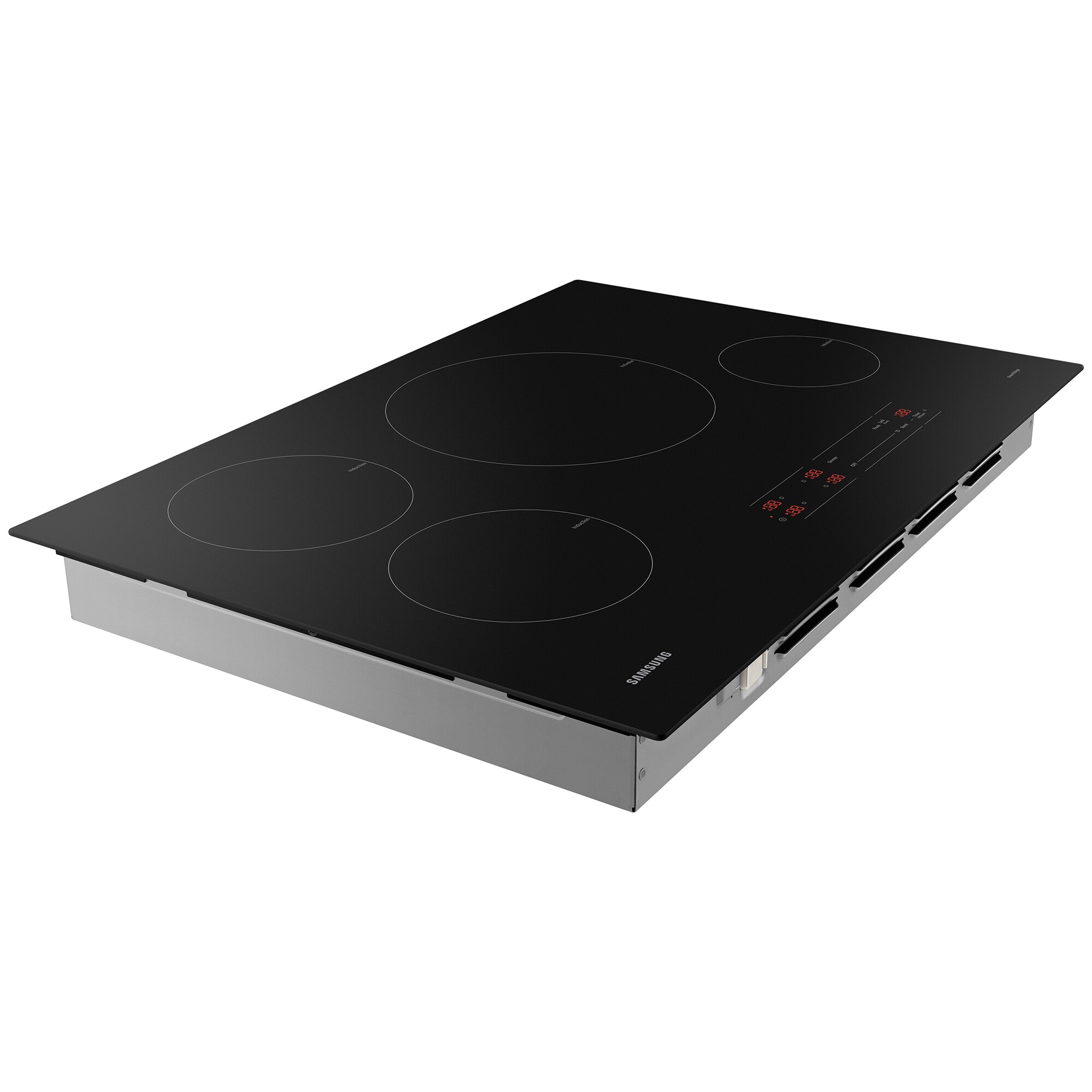 Samsung 30 in. 4Burner Smart Induction Cooktop with Simmer Burner and
