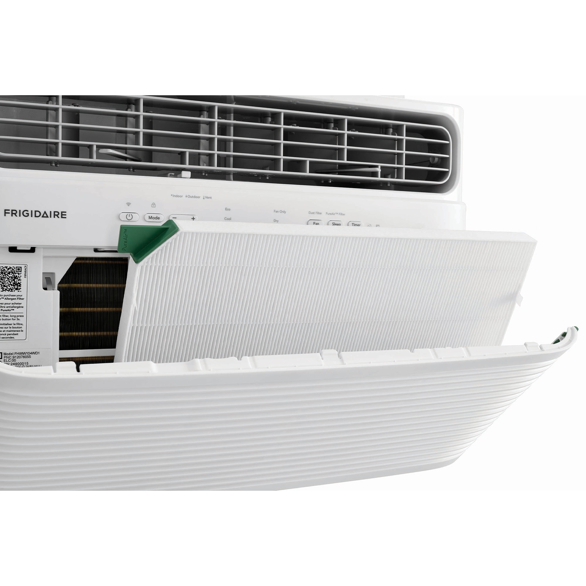 Frigidaire 10,000 BTU 115V Smart Window Air Conditioner with 3 Fan Speeds, Sleep Mode & Remote Control - White, , hires