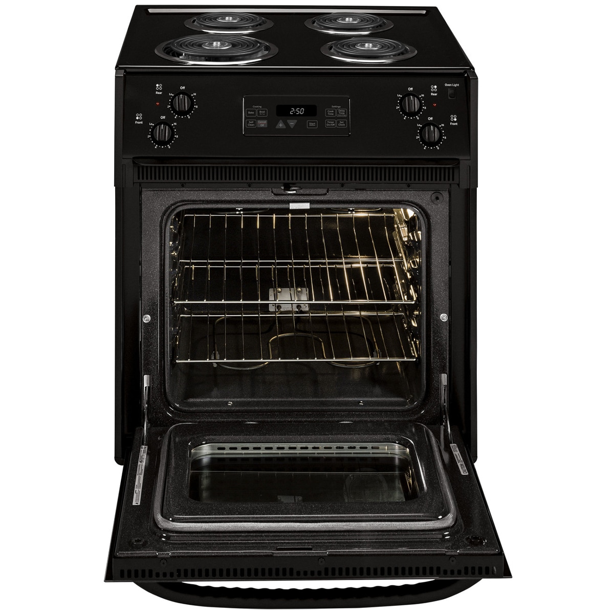 GE 27 in. 3.0 cu. ft. Oven DropIn Electric Range with 4 Coil Burners