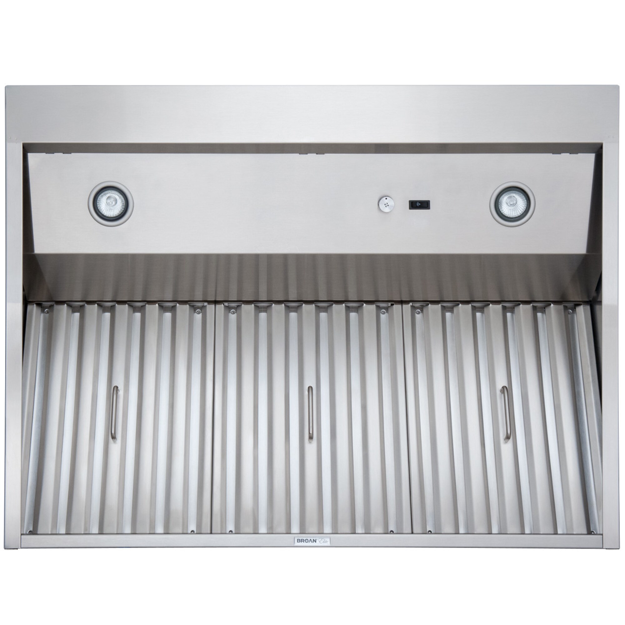 Broan EPD61 Series 42 in. Ducted Standard Style Range Hood with 1290 CFM, 3 Fan Speeds & 2 Halogen Lights - Stainless Steel, , hires