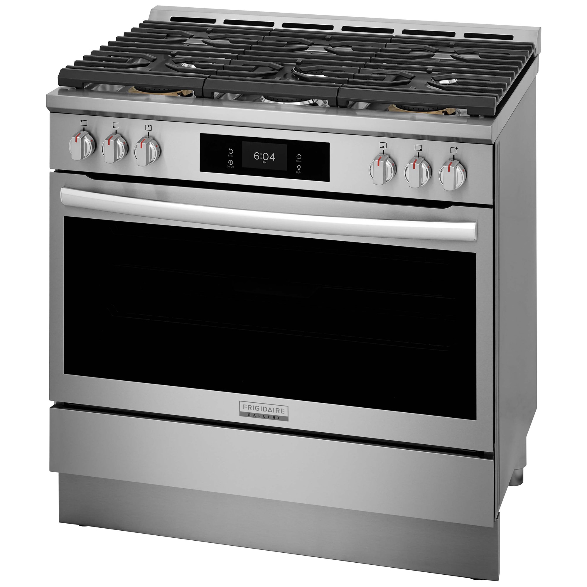Frigidaire Gallery 36 in. 4.6 cu. ft. Air Fry True European Convection Steam Dual Fuel Range with 6 Sealed Burners - Stainless Steel, , hires
