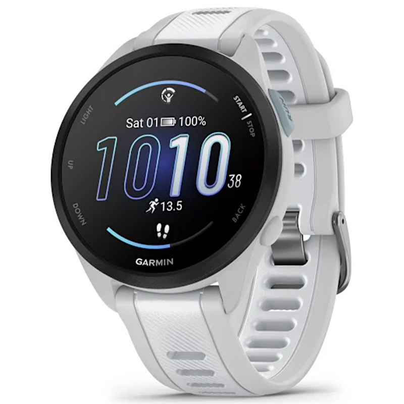 Garmin Forerunner 165 Smart Watch - Mist Gray/Whitestone, Watches | 010-02863-21 | P.C. Richard & Son