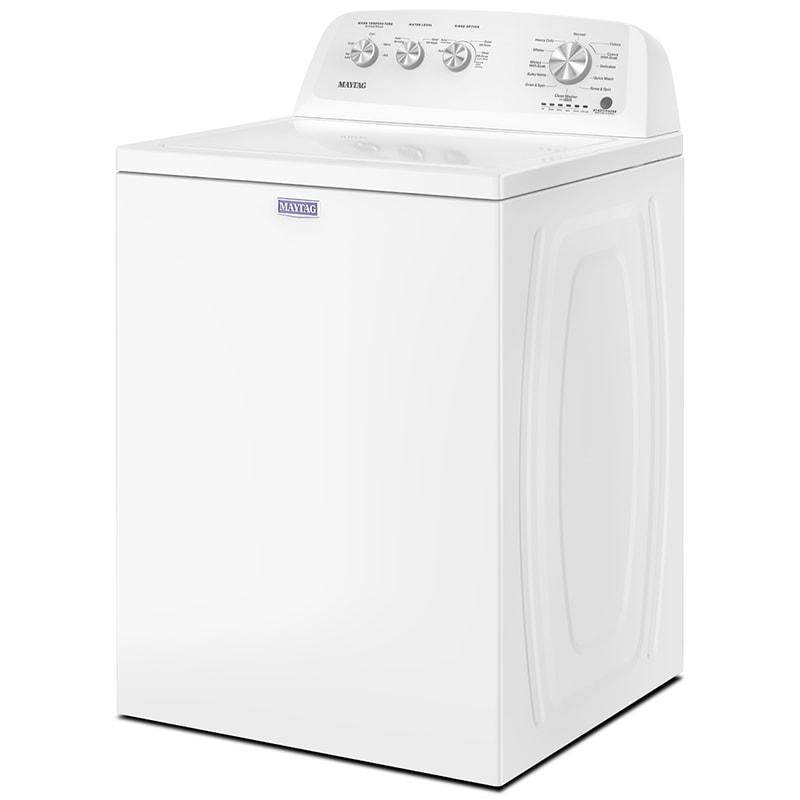Maytag 27 in. 3.8 cu. ft. Top Load Washer with Agitator - White, , hires