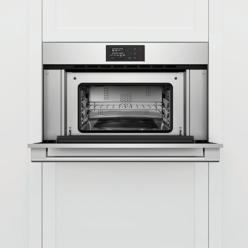 Fisher & Paykel Series 9 30 in. 1.3 cu. ft. Speed Electric Microwave/Wall Oven Combo with True European Convection - Stainless Steel, , hires